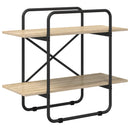Bogreol 2 niveauer 80 x 35 x 70 cm PB Sonoma-eg