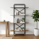 Bogreol 4 niveauer 60 x 35 x 140 cm PB Artisan-eg