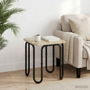 Sofabord Sonoma-eg 40 x 40 x 45 cm Konstrueret træ