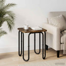 Sofabord Røget eg 40 x 40 x 45 cm Konstrueret træ