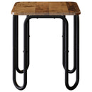 Sofabord Gammelt træ 40 x 40 x 45 cm Konstrueret træ