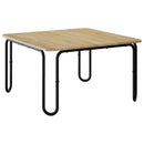 Sofabord Sonoma-eg 59 x 59 x 45 cm Konstrueret træ