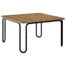 Sofabord Artisan-eg 59 x 59 x 45 cm Konstrueret træ