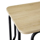 Sofabord Sonoma-eg 100 x 50 x 45 cm Konstrueret træ