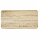 Sofabord Sonoma-eg 100 x 50 x 45 cm Konstrueret træ
