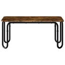 Sofabord Røget eg 100 x 50 x 45 cm Konstrueret træ