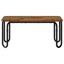 Sofabord Gammelt træ 100 x 50 x 45 cm Konstrueret træ