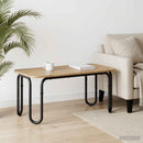Sofabord Artisan-eg 100 x 50 x 45 cm Konstrueret træ