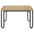 Sofabord Sonoma-eg 100 x 100 x 45 cm Konstrueret træ