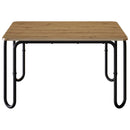 Sofabord Artisan-eg 100 x 100 x 45 cm Konstrueret træ