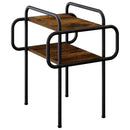 Sofabord Røget eg 40 x 40 x 51 cm Konstrueret træ