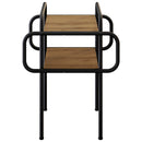Sofabord Artisan-eg 40 x 40 x 51 cm Konstrueret træ