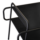 Sofabord Sort eg 50 x 50 x 51 cm Konstrueret træ