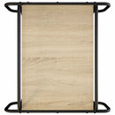 Sofabord Sonoma-eg 50 x 50 x 51 cm Konstrueret træ