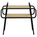 Sofabord Sonoma-eg 60 x 30 x 51 cm Konstrueret træ