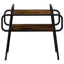 Sofabord Røget eg 60 x 30 x 51 cm Konstrueret træ