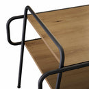 Sofabord Artisan-eg 60 x 30 x 51 cm Konstrueret træ