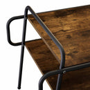 Sofabord Røget eg 60 x 60 x 51 cm Konstrueret træ