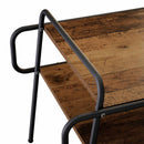 Sofabord Gammelt træ 60 x 60 x 51 cm Konstrueret træ