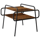 Sofabord Gammelt træ 60 x 60 x 51 cm Konstrueret træ