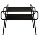 Sofabord Sort eg 70 x 50 x 51 cm Konstrueret træ