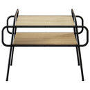 Sofabord Sonoma-eg 70 x 50 x 51 cm Konstrueret træ
