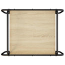 Sofabord Sonoma-eg 70 x 50 x 51 cm Konstrueret træ