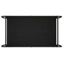 Sofabord Sort eg 100 x 50 x 51 cm Konstrueret træ