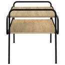 Sofabord Sonoma-eg 100 x 50 x 51 cm Konstrueret træ