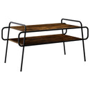 Sofabord Røget eg 100 x 50 x 51 cm Konstrueret træ