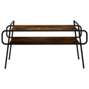 Sofabord Røget eg 100 x 50 x 51 cm Konstrueret træ