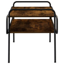 Sofabord Røget eg 100 x 50 x 51 cm Konstrueret træ