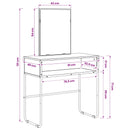 Klædeskab Artisan-eg 81 x 40 x 131 cm Konstrueret træ