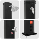 Solbruser med bruserhoved og vandhane PVC, ABS, Zinklegering