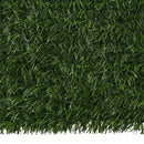 Kunstigt hegn Lys grøn 1,5 x 4 m PVC og Stål
