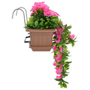 Kunstige blomster Lilla rød 55 x 20 x 55 cm PE og stål