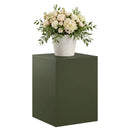 Planteholder Olivengrøn 30 x 30 x 40 cm Cortenstål
