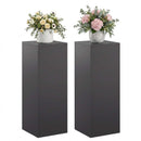 Planteholder 2 pcs Sort 30 x 30 x 80 cm Stål