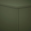 Planteholder Olivengrøn 30 x 30 x 80 cm Cortenstål