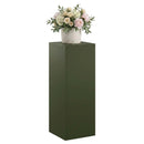 Planteholder Olivengrøn 30 x 30 x 80 cm Cortenstål