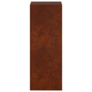 Planteholder 2 pcs Rusten 30 x 30 x 80 cm Cortenstål