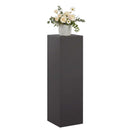 Planteholder Sort 30 x 30 x 100 cm Stål