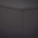 Planteholder 2 pcs Sort 40 x 40 x 60 cm Stål