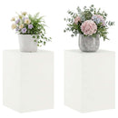 Planteholder 2 pcs Hvid 40 x 40 x 60 cm Stål