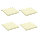 4-Stykke Sædepuder SOEST 4 stk. 100% polyester Cremefarvet