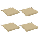 4-Stykke Sædepuder SOEST 4 stk. 100% polyester Beige