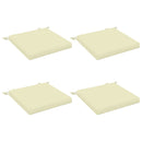 4-Stykke Sædepuder SOEST 4 stk. 100% polyester Cremefarvet