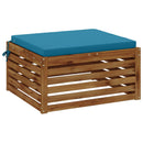 1-Stykke Sædepude SOEST 100% polyester Lyseblå 60 x 60 x 5 cm