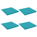 4-Stykke Sædepuder SOEST 4 stk. 100% polyester Turkis
