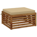 1-Stykke Sædepude SOEST 100% polyester Beige 60 x 60 x 7 cm